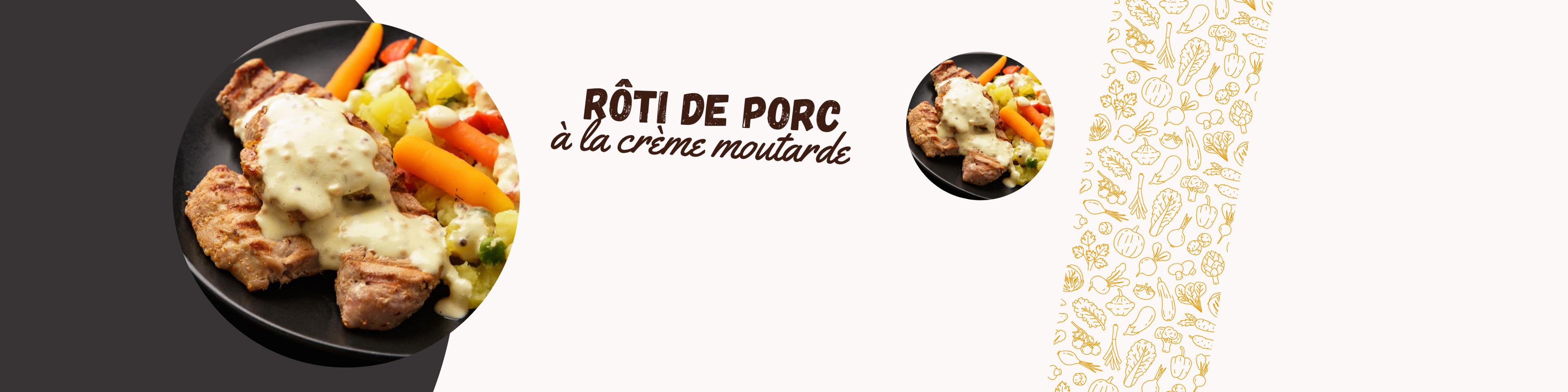 Rôti de Porc à la Crème Moutarde