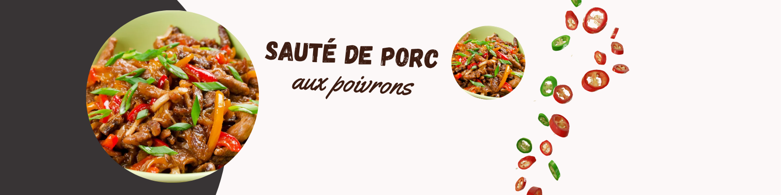 Sauté de Porc aux Poivrons