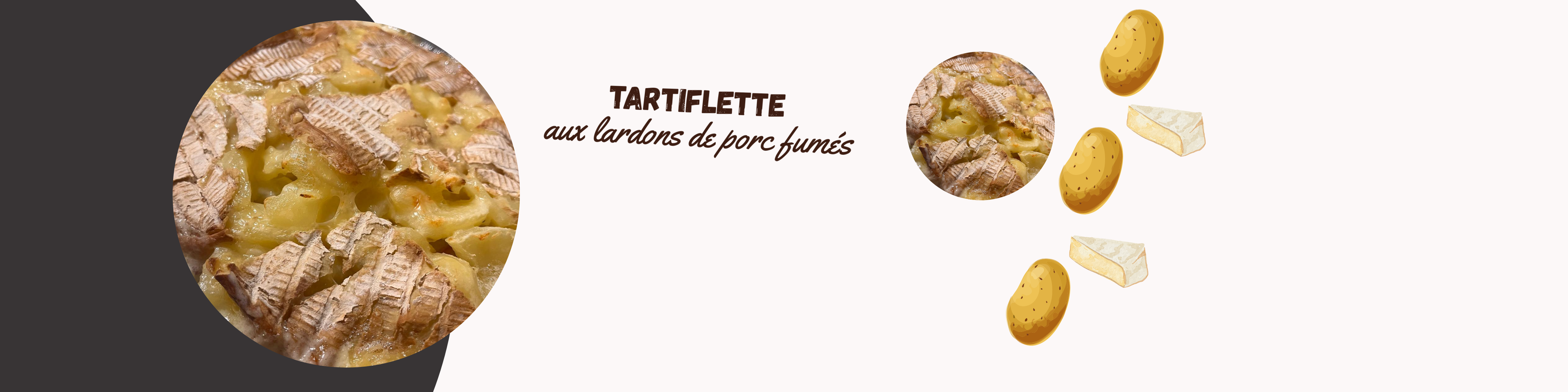 Tartiflette aux Lardons de Porc Fumés