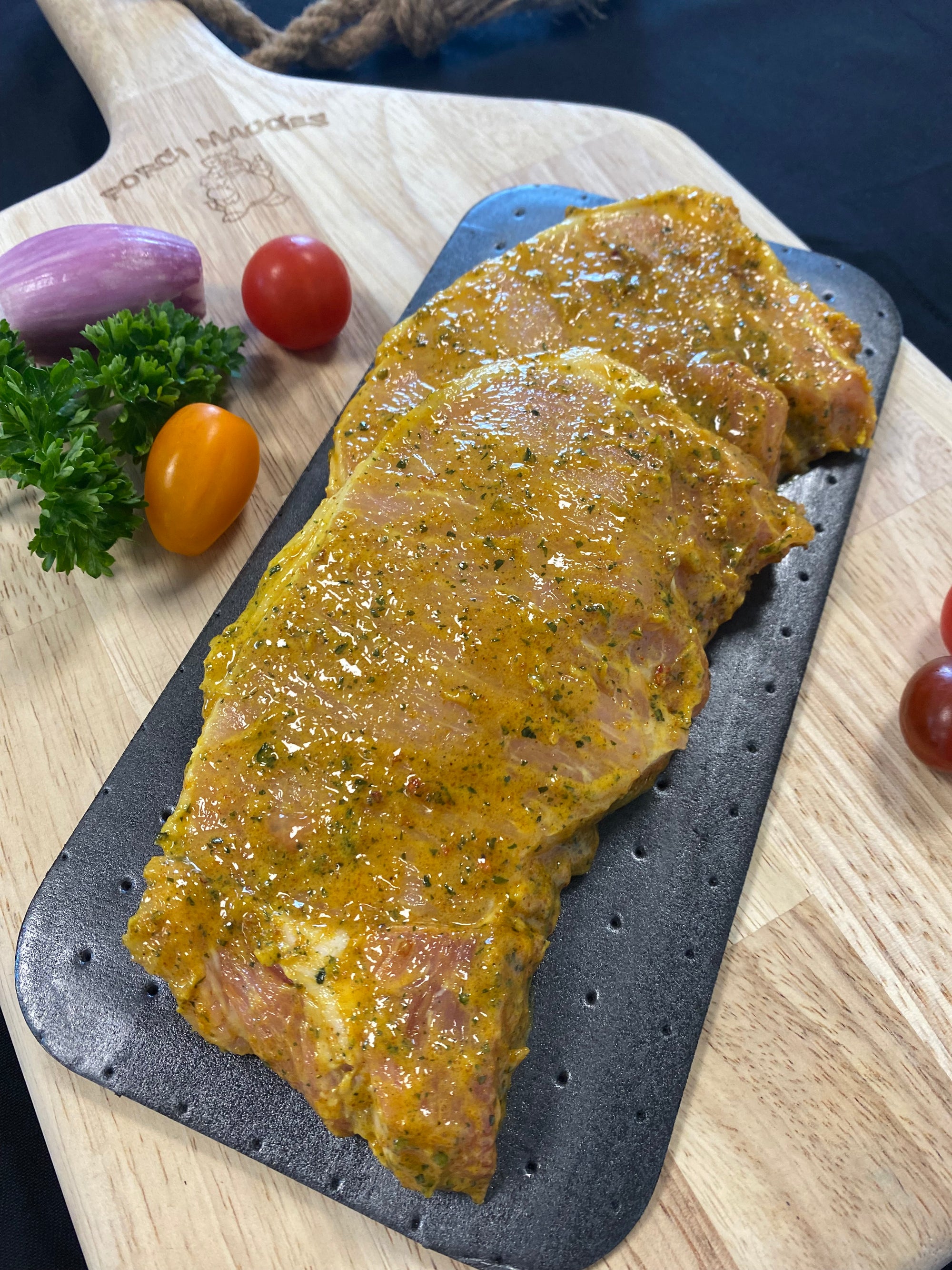 COTE DE PORC SANS OS TANDORI *2