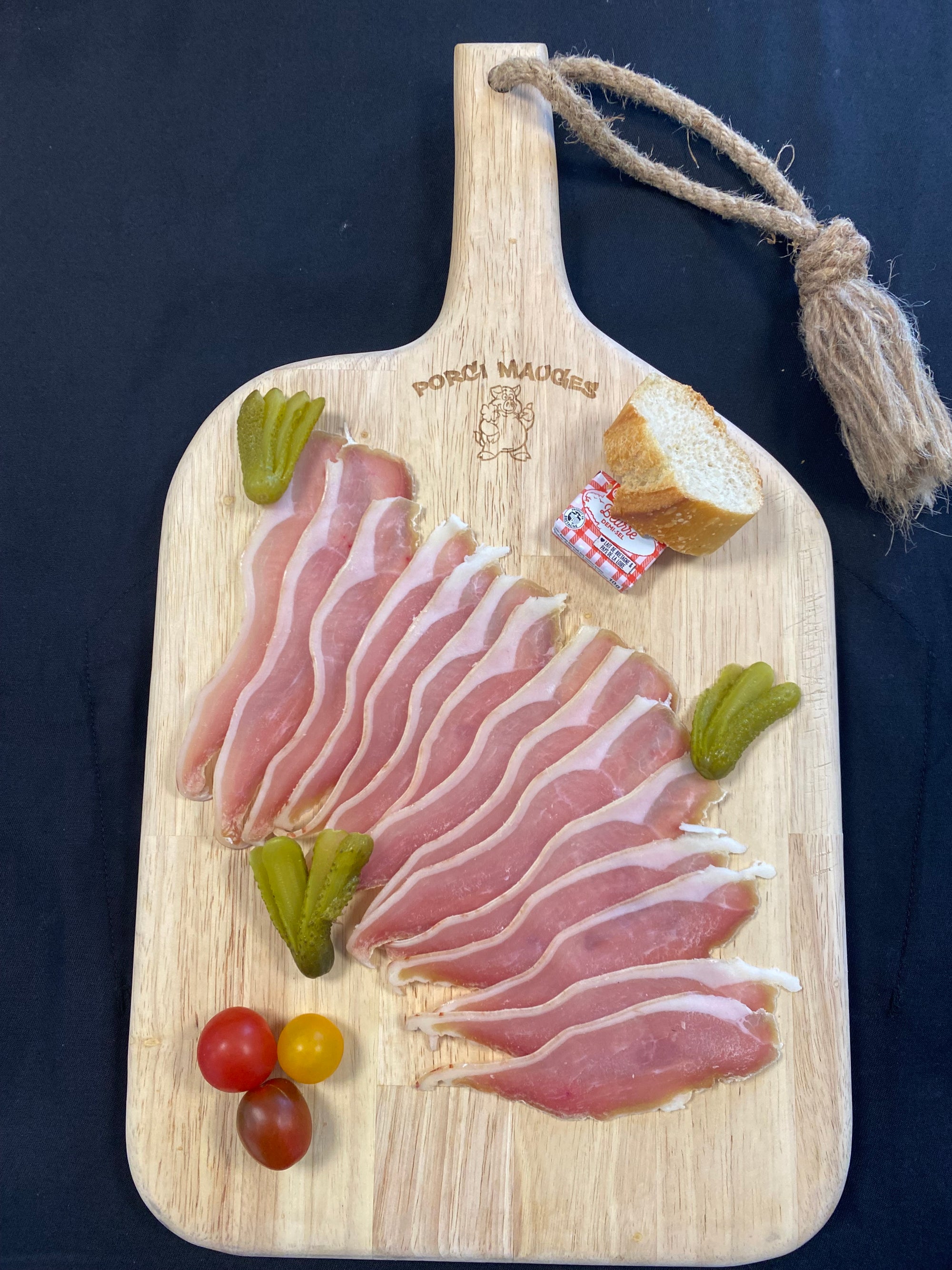 JAMBON SEC DE PORC TRANCHE