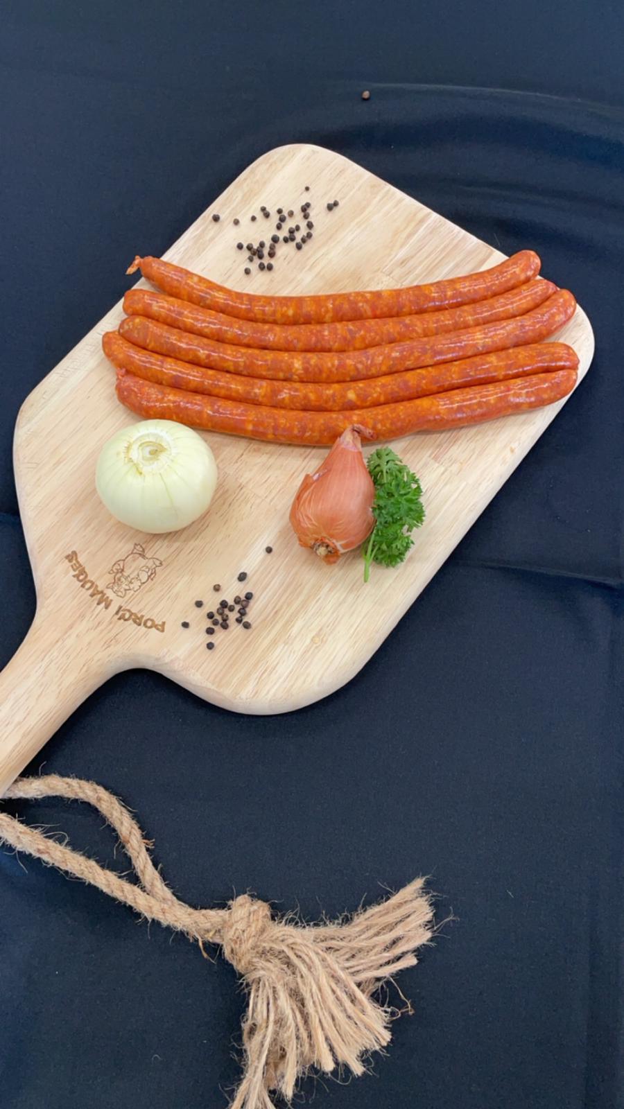 CHIPOS DE PORC GOUT CHORIZO 90GR *5