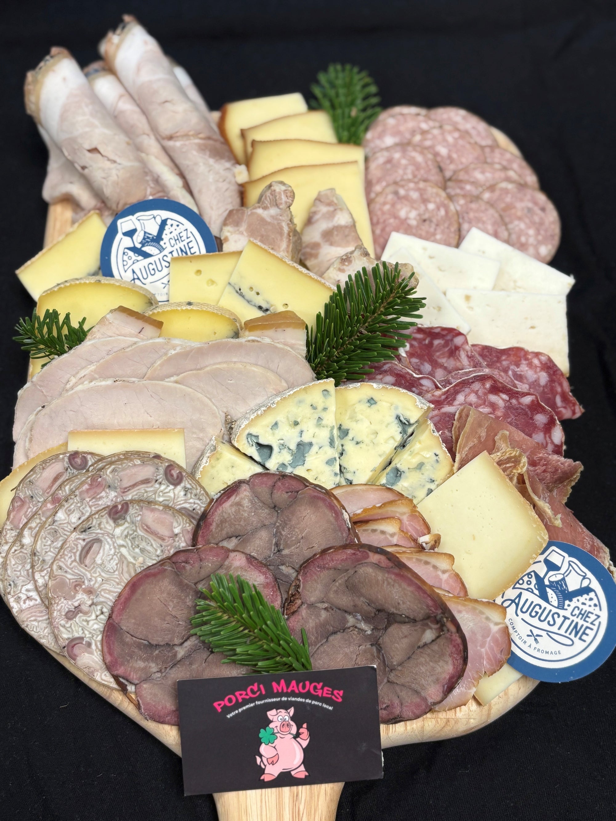 PLATEAU RACLETTE - CHARCUTERIES / FROMAGES