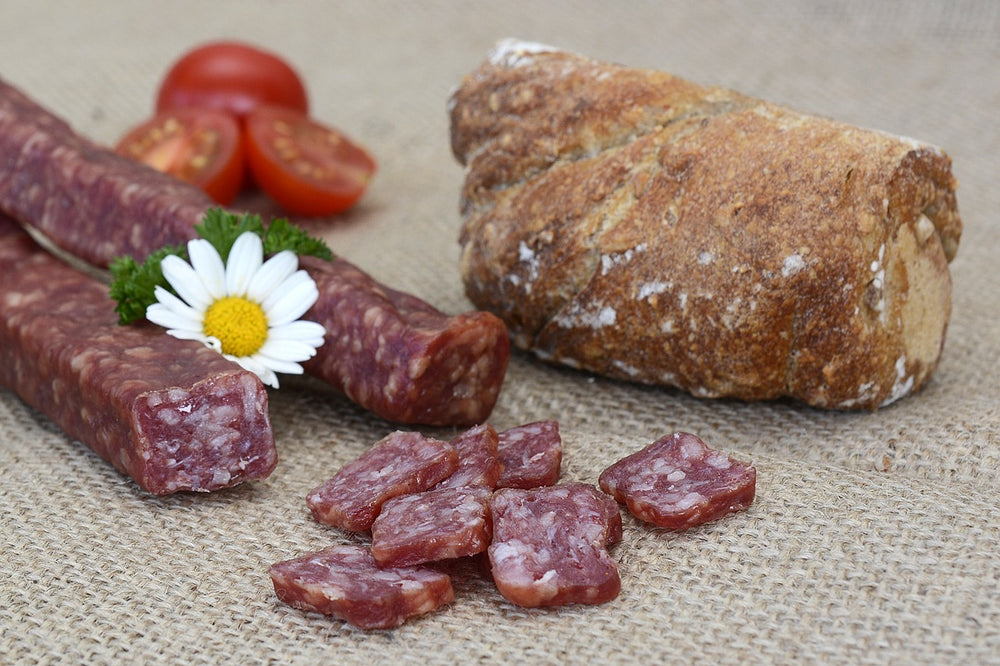 SAUCISSE  SECHE  DE PORC